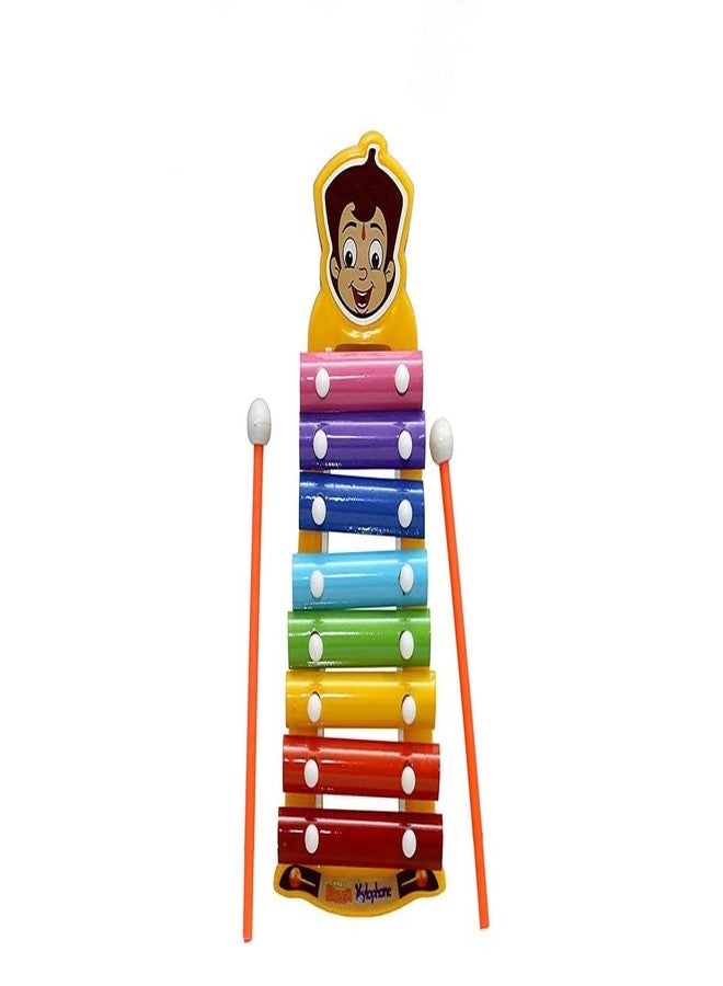 DECODAZZ Xylophone Musical Toy 8 Notes, Xylophone Plastic 8 Notes, 2 Sticks, Sound Making Toys for Kids (MulticolorB) - Image 1